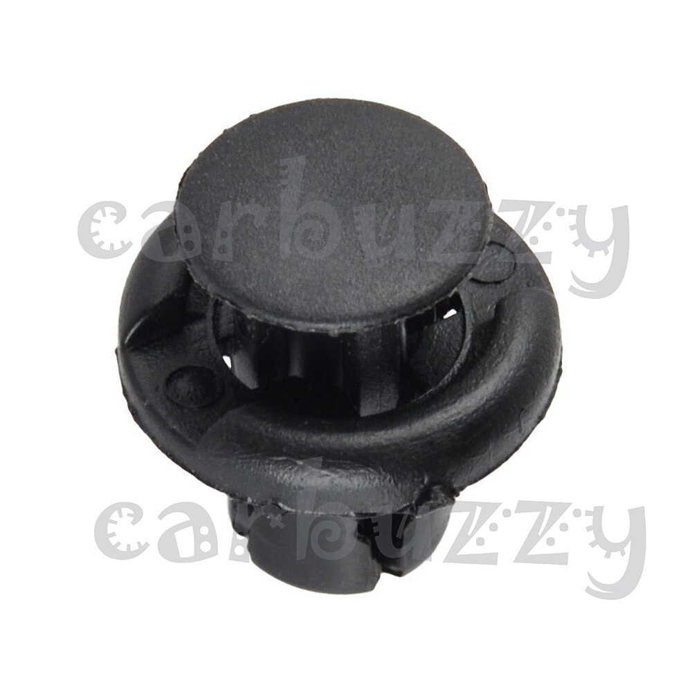 100Pcs/Set Plastic Rivet Car Fender Bumper Push Pin Clips 10mm Hole For Honda