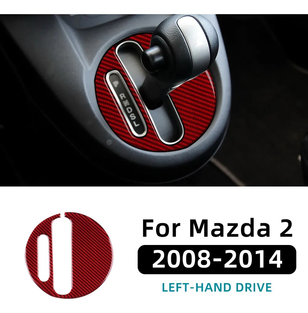 Carbon Fiber Mazda 2 2008-2014 Automatic Shift Trim