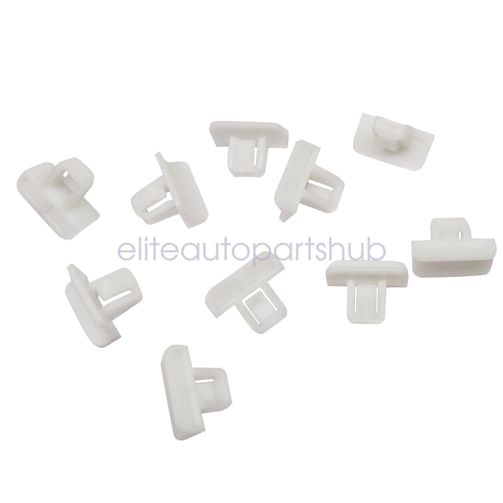 10PC White Nylon Retainer Clips for Cadillac XT4 XT5 XT6 2017-2022 11547341