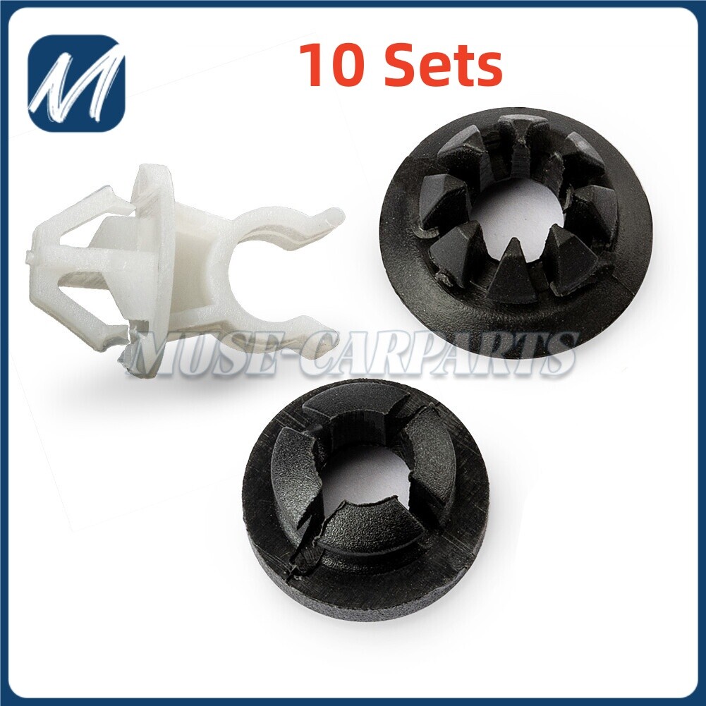 3 Pcs Car Hood Support Prop Rod Holder Clip For Honda Accord Odyssey Prelude New