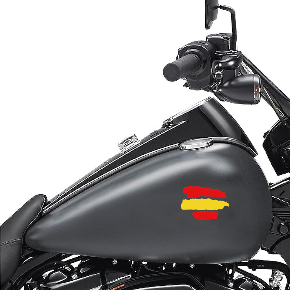 2pcs Spain Vinyl Decal Decor for Car Motorcycle Creative Stickers Accessories