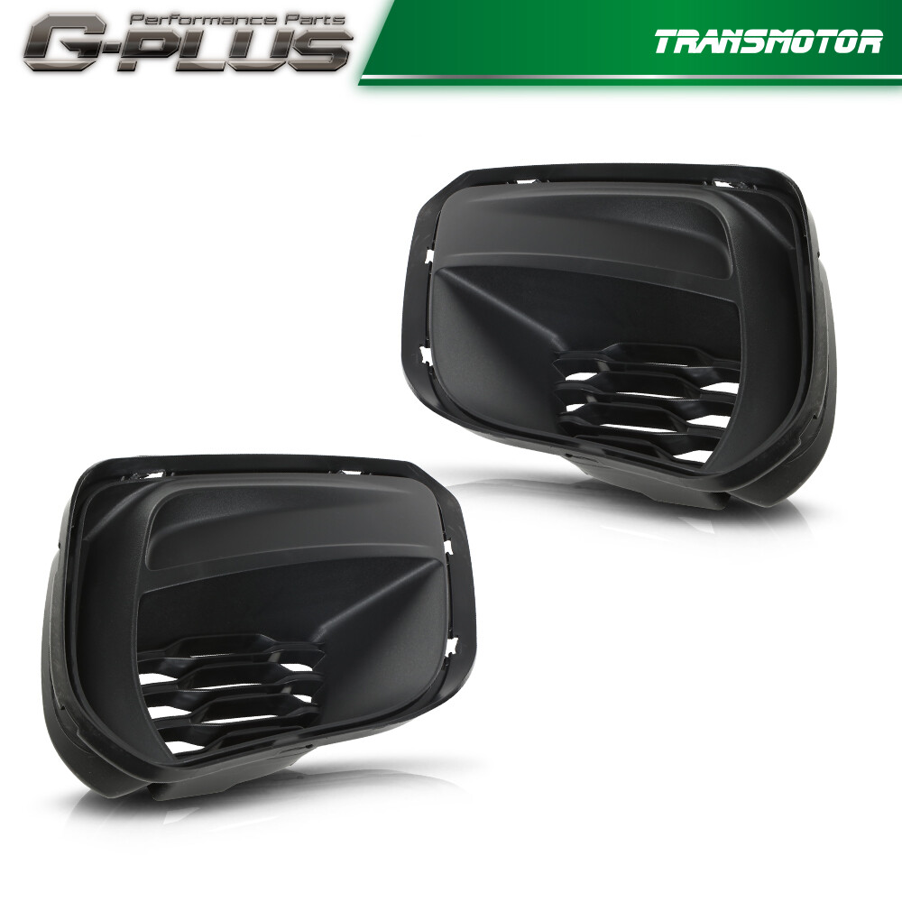 Front Left & Right Bumper Fog Light Cover Fit For 2020-2023 Dodge Charger
