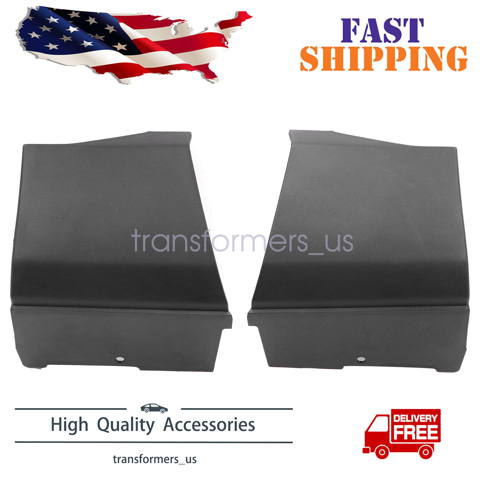 New Front Left+Right Side Fender Lower Molding Fits For Mazda CX-3 2016-2021