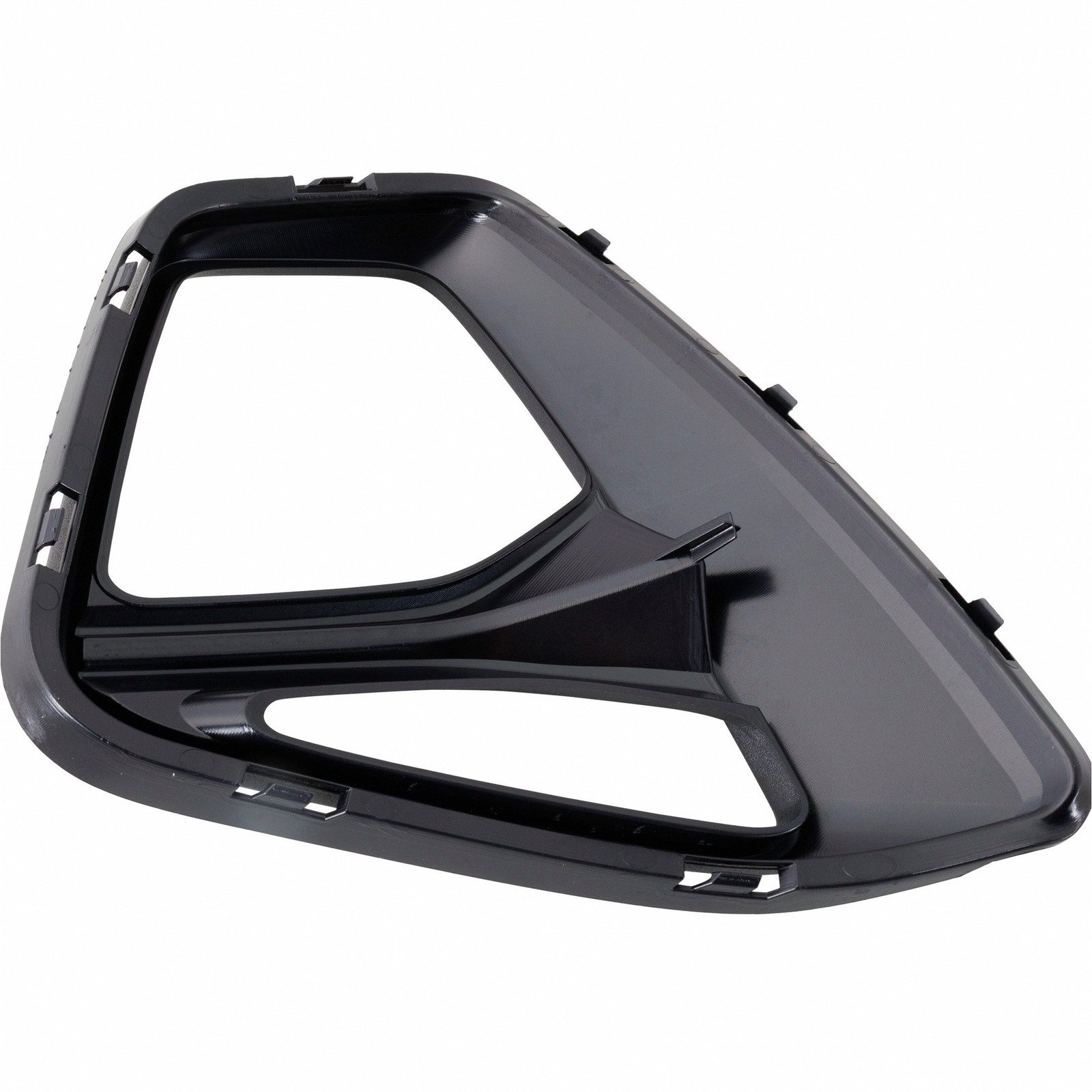 Front Driver & Passenger Headlight Bezels 19-22 Chevy Blazer Textured Black