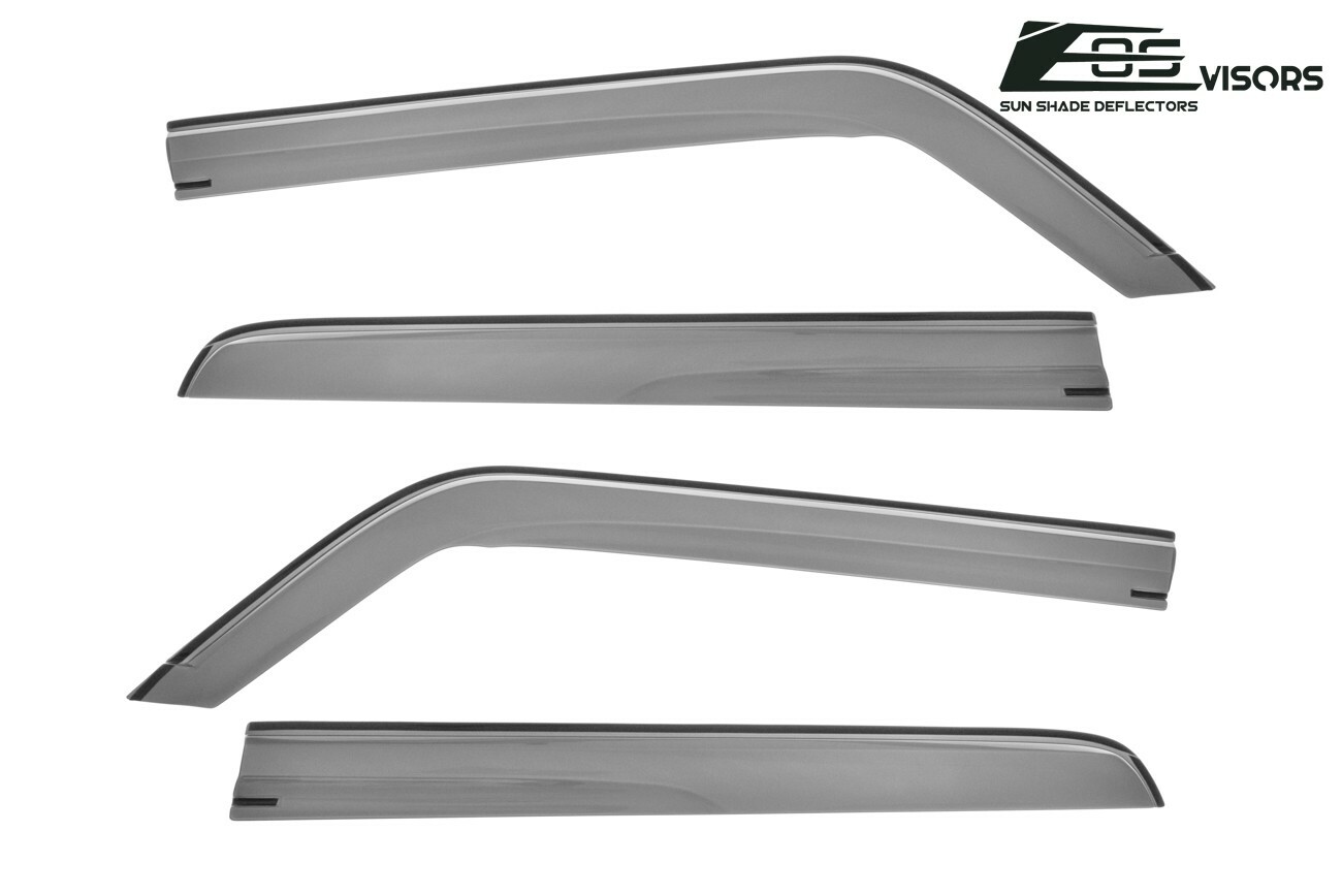 EOS Visors For 08-15 Scion xB JDM MUGEN Style Side Window Deflectors Rain Guards