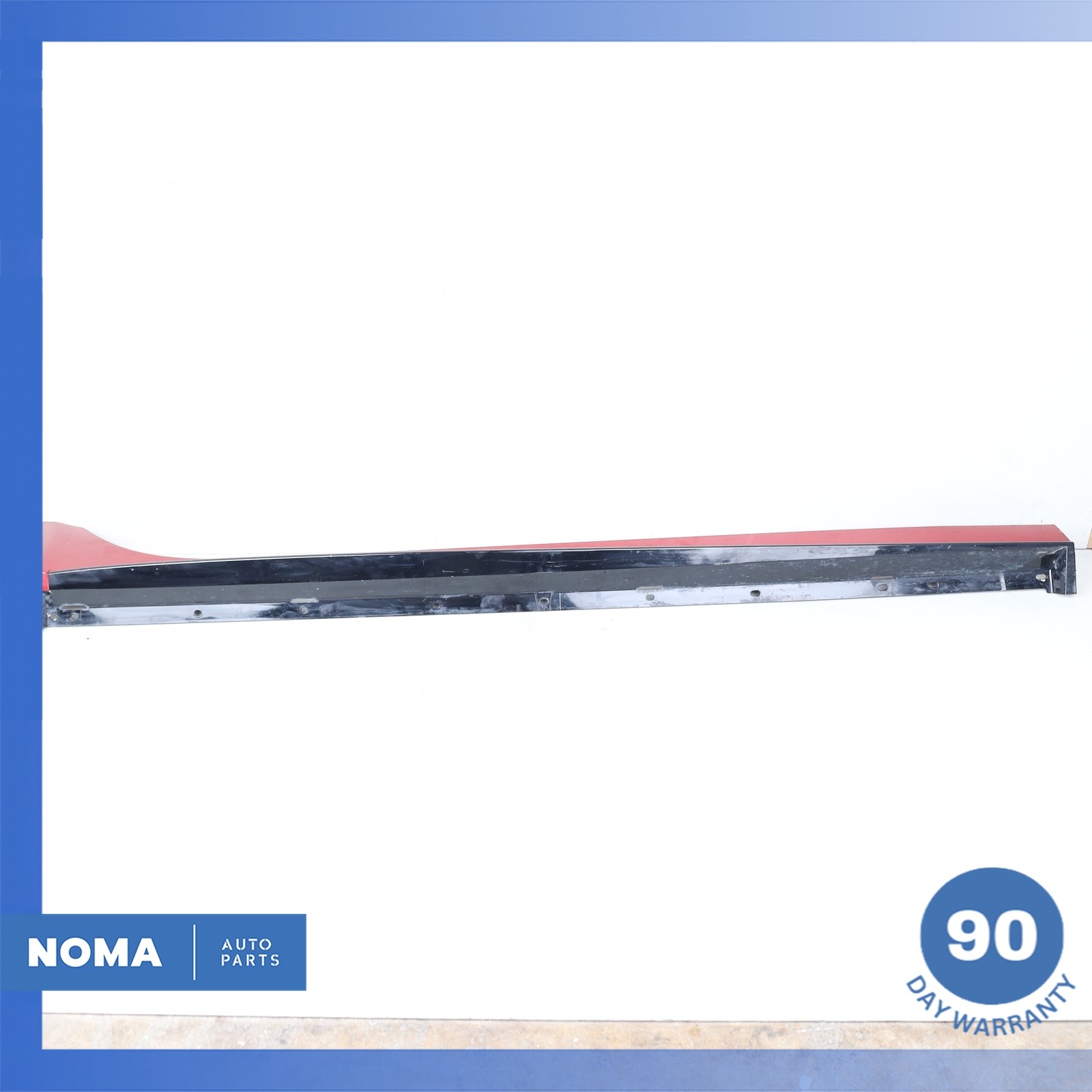 17-20 Jaguar X760 XE Sport Right Side Skirt Rocker Molding Panel Red OEM