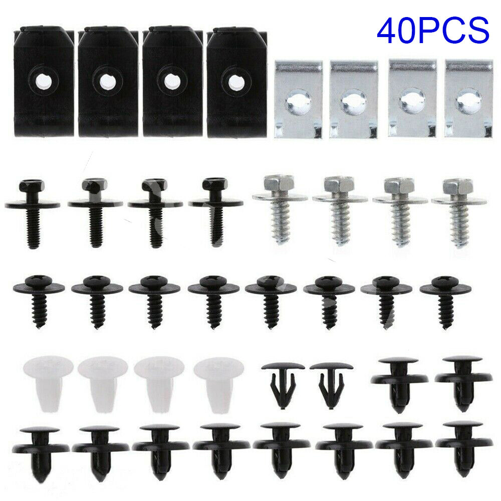 Splash Shield Screws Rivet Auto Fitting For Car Engine Under Body Cover Clips