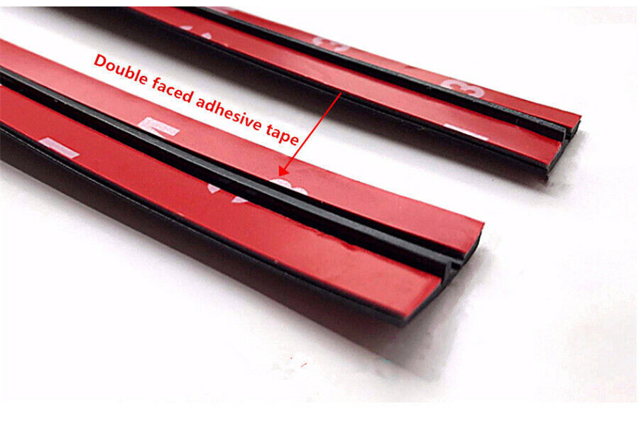 Car Front Rear Windshield Roof Edge Strip Rubber Dustproof Soundproof Waterproof