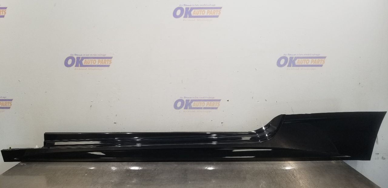 12 CADILLAC CTS V-SERIES ROCKER PANEL MOLDING SIDE SKIRT LEFT DRIVER BLACK