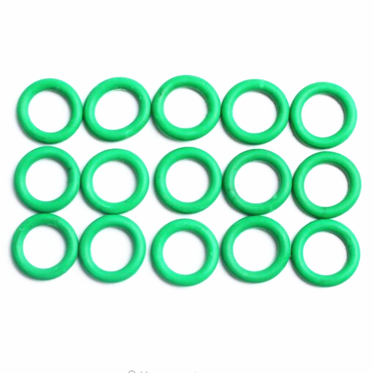 270x Car O Rings A/C System Seal Gasket Washer Rubber Kit 18 Sizes O-Ring Green