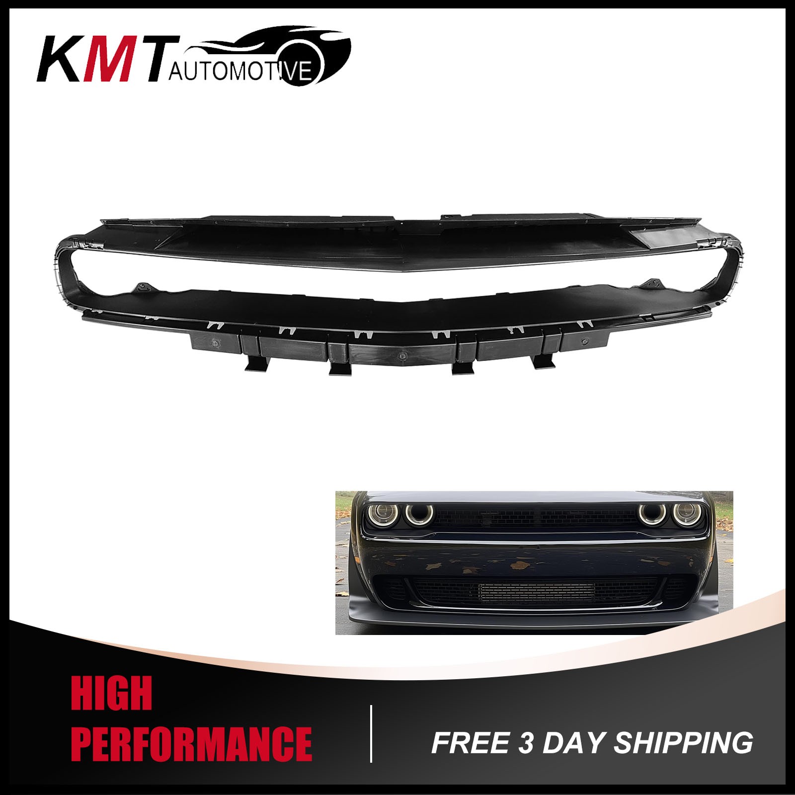 Front Upper Grille Reinforcement For Dodge Challenger 2015-2023 Grill 68258750AA