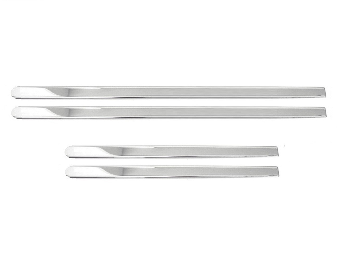 For MITSUBISHI ASX 2010 TO 2022 Chrome Side Door Protector 4 door S.STEEL