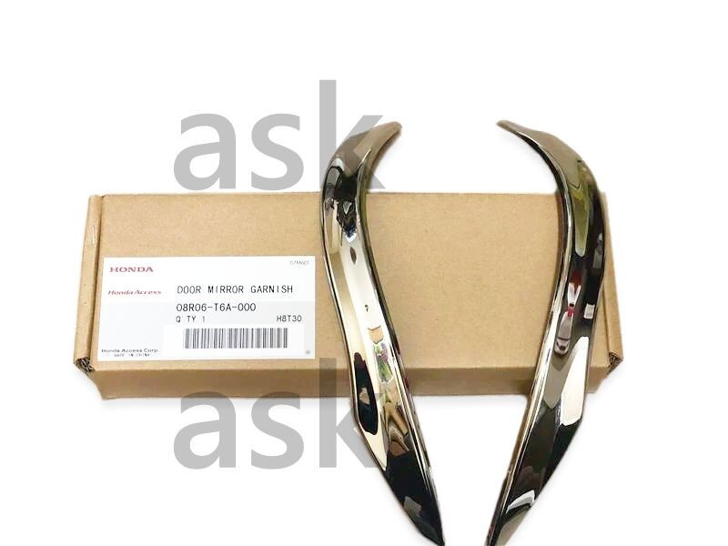 Genuine Honda Access Odyssey RC5 Chrome Door Mirror Garnish Left and Right Set