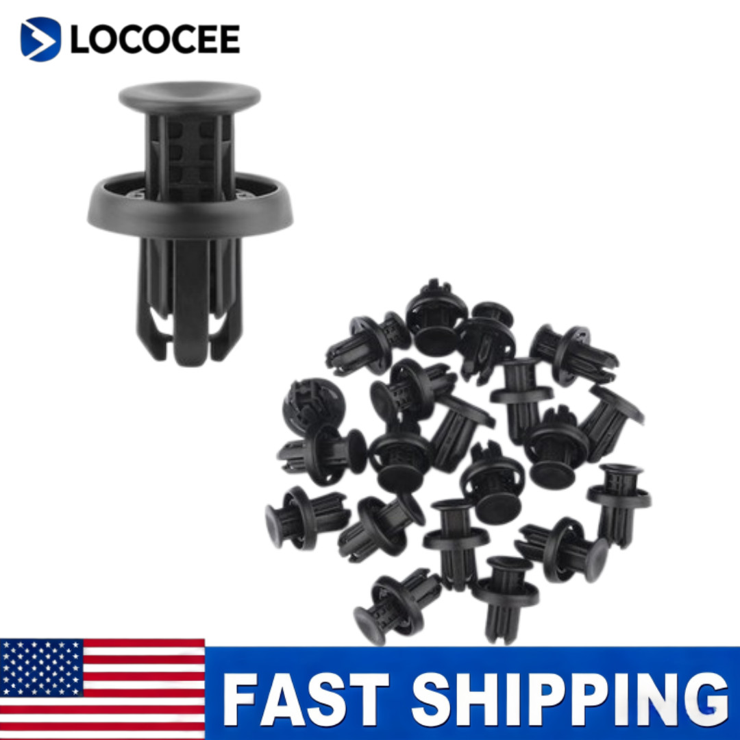 30pcs Fastener Rivet Push Rear Front Bumper For Honda Acura Civic 91505-TM8-003