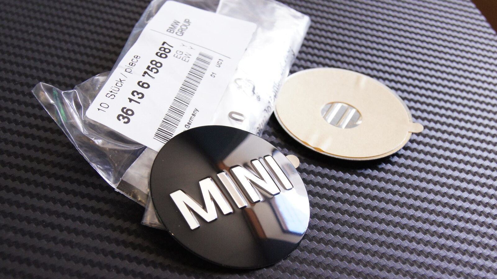 Set of 4 Genuine Mini Cooper R50 R52 R53 R55 R56 R57 Wheel Center Cap Emblem Hub