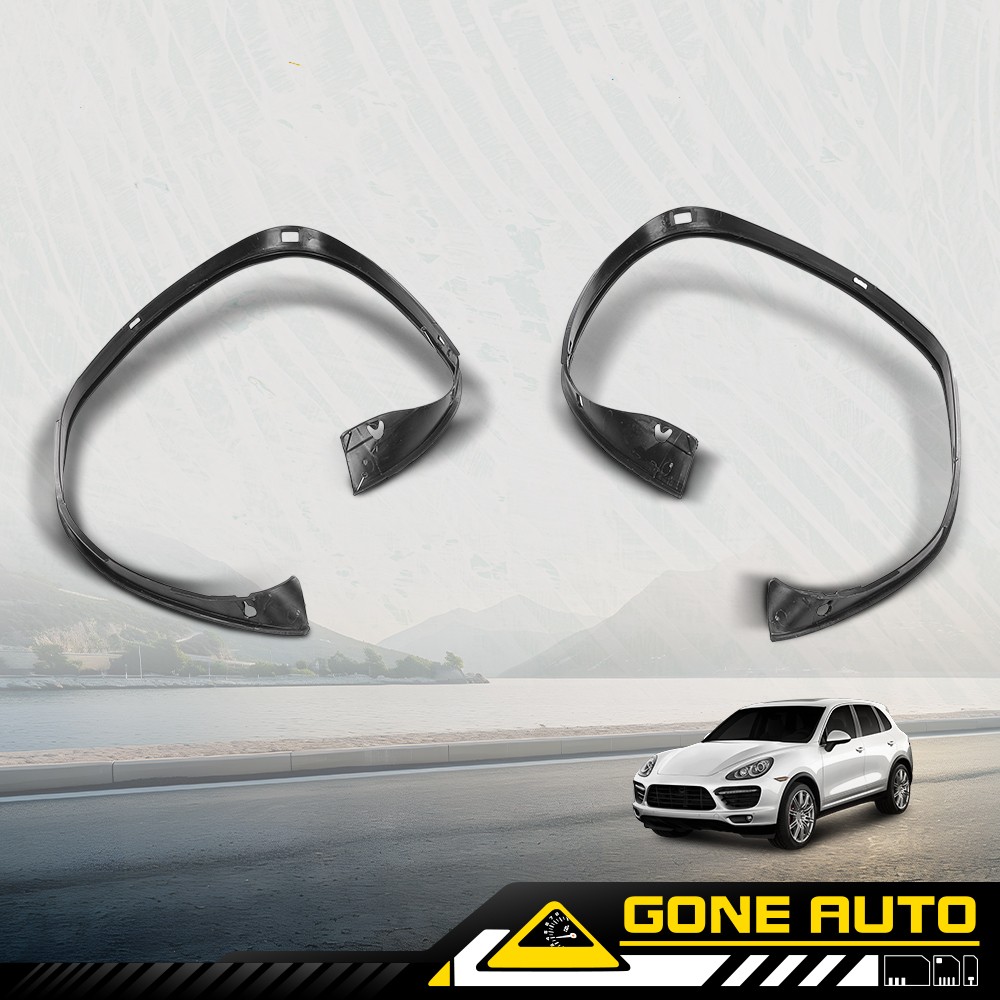 Headlamp Rubber Seal Decorative Trim Strips Fit for 2011-2014 Porsche Cayenne 2X