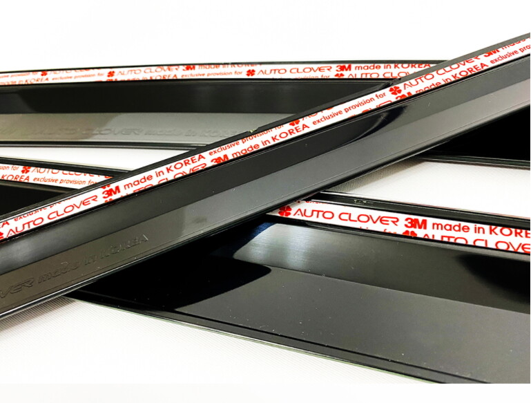 Premium Door Visor Rain Vent Guard Window 4P E456 Ups for Genesis GV80 2021~2023