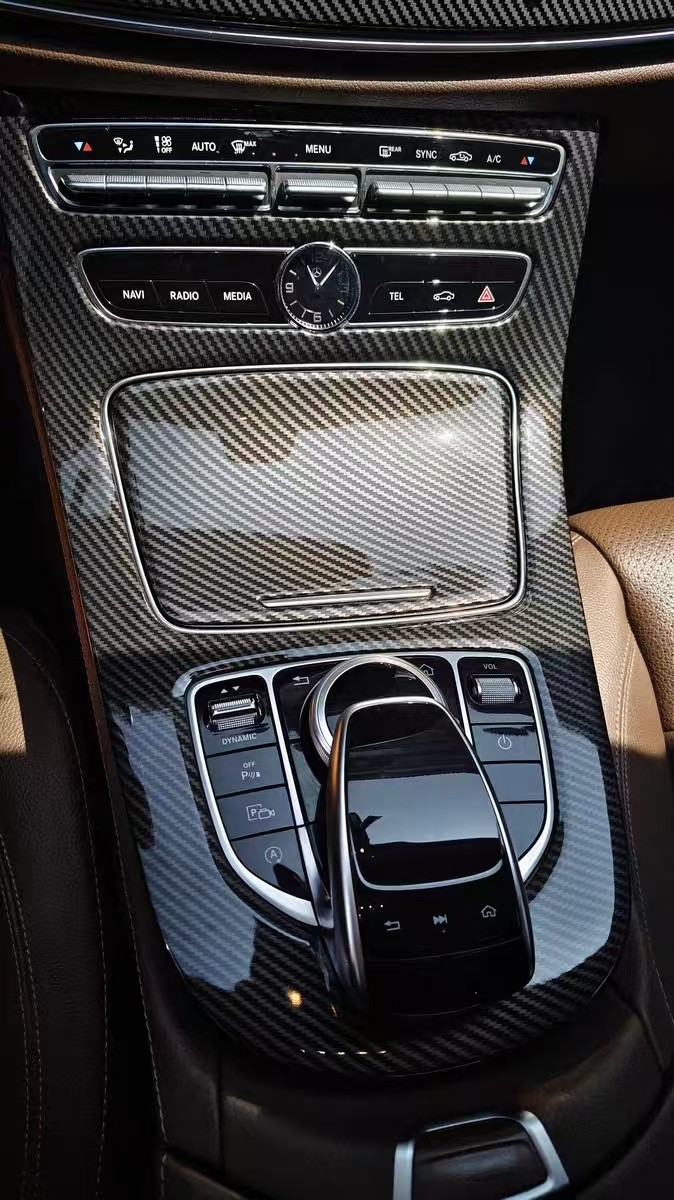 Center Console Trim Panel For 2016-2018 Benz E-Class W213 E63/E43AMG E300 E400