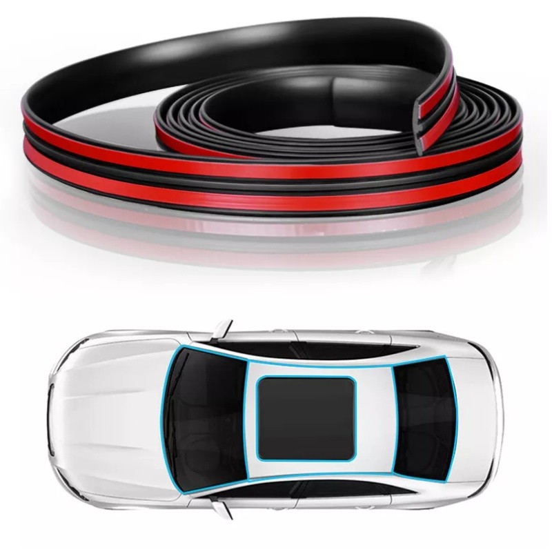 16Ft Weather Seal Rubber Strip Car Windshield Trim Edge Molding Protector Guard
