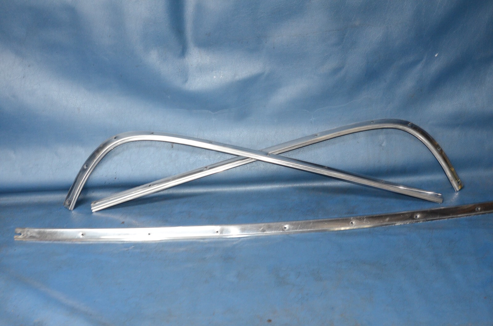 Vtg 1967 1968 Plymouth Fury III Convertible Boot Pinch Molding Trim Snap Garnish