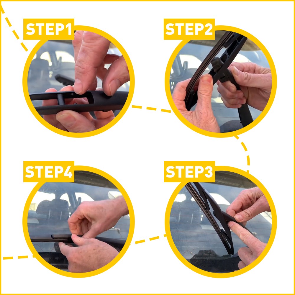 1-10Set Rear Windscreen Glass Windshield Wiper Arm w/Blade For MAZDA CX5 2013-16