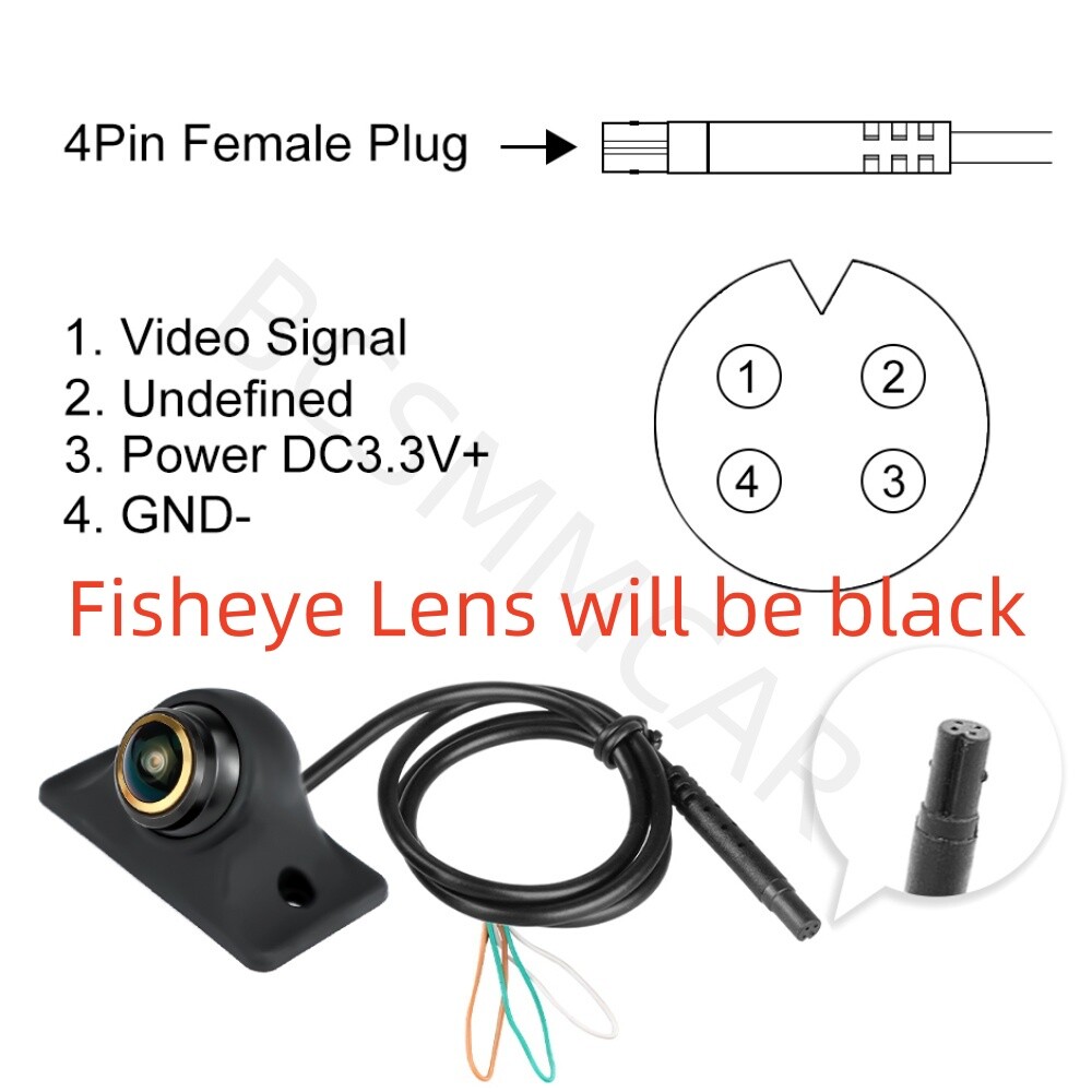 170° Car Rear View Camera Backup Reverse Parking Cam Night Vision Waterproof