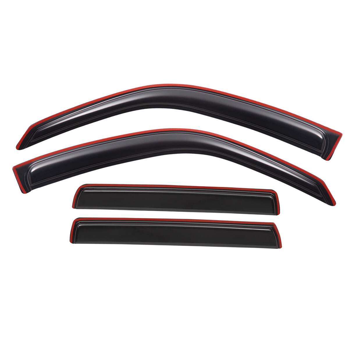 In-Channel Vent Shade Rain Guard Window Visor for 1996-2002 Toyota 4Runner