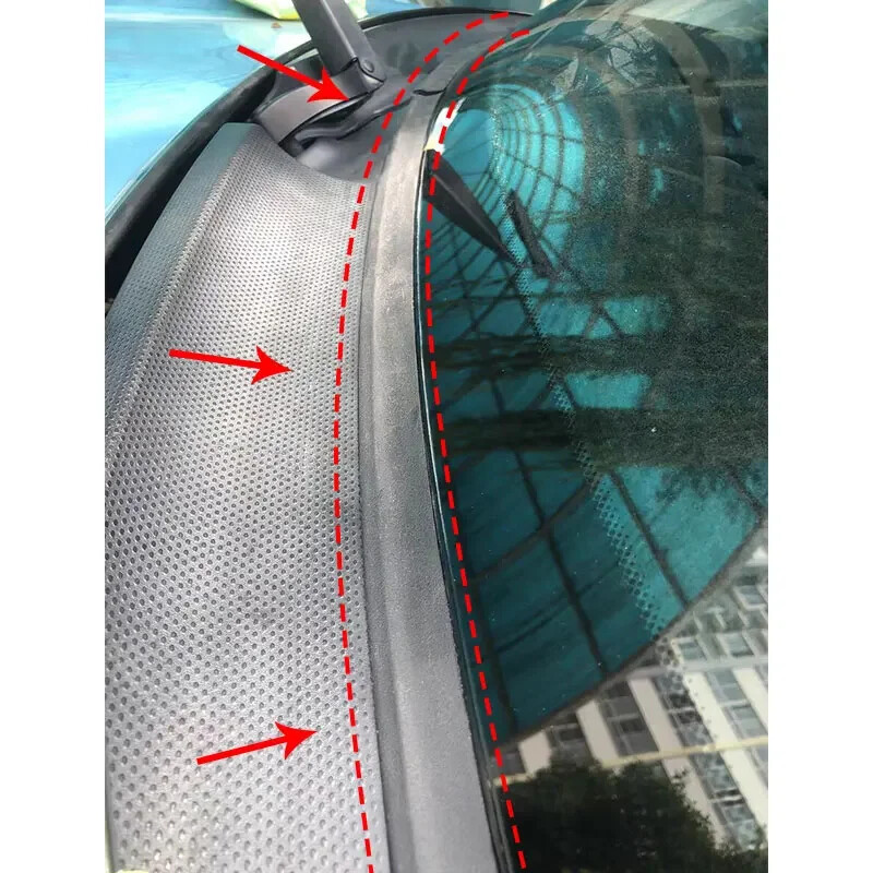 LHD Windshield Cowl Cover Apron Seal Trim Strip For Mini Cooper R55 R56R57 07-15