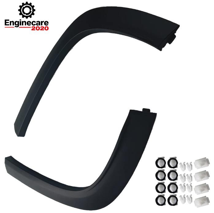 2pcs Rear Fender Flare Moulding Trim Left & Right Side For GMC Acadia 2017-2023
