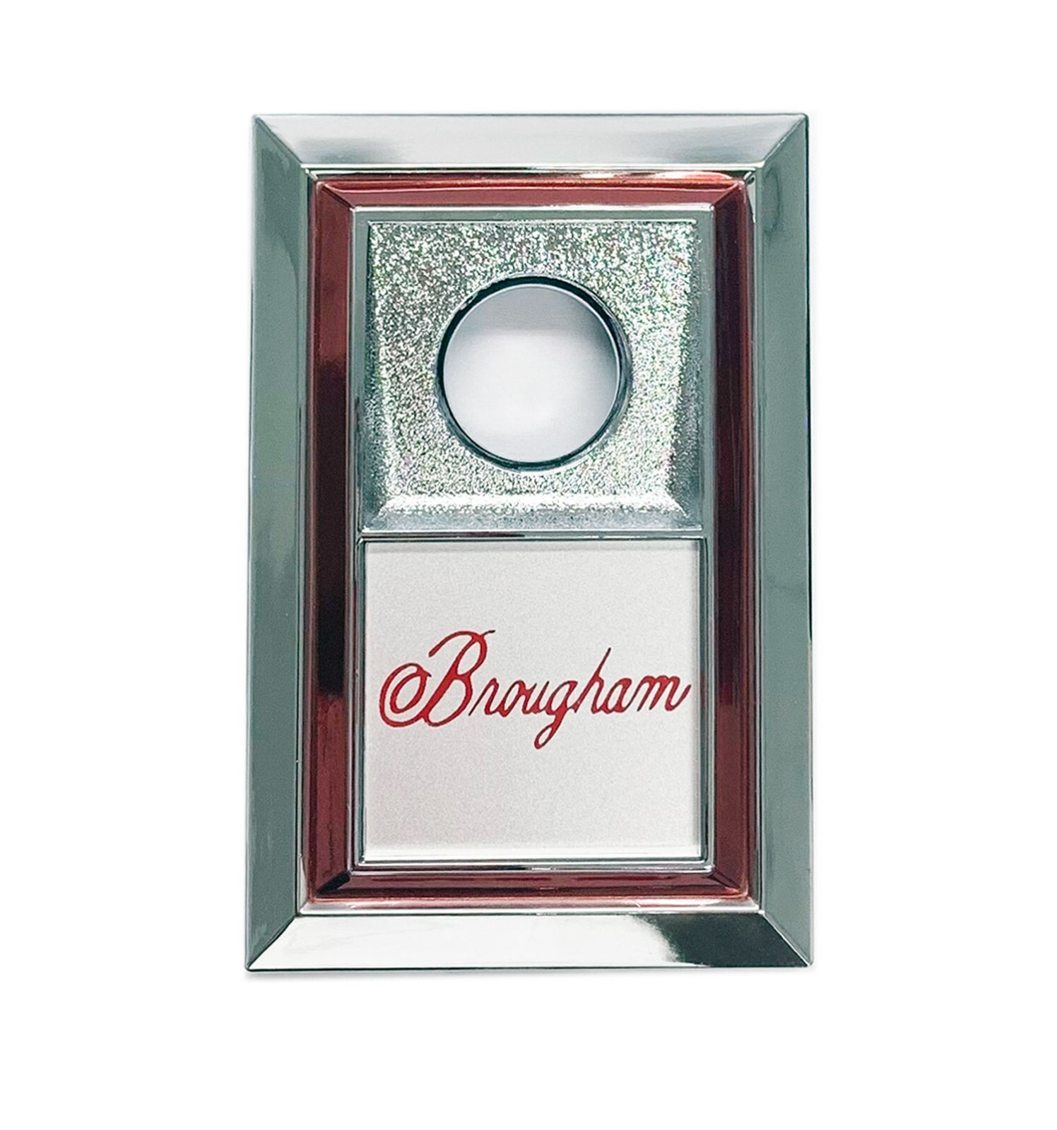 81-88 Cutlass Brougham Trunk Lock Bezel Ornament Emblem Replaces GM Part #202350