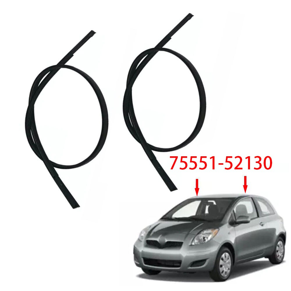 Roof Trim Moulding For 2007-2011 Toyota Yaris Hatchback 4-Door 75551-52130