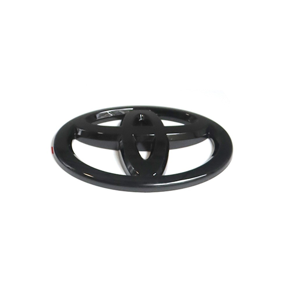 1PC Gloss Blackout Emblem Overlay Rear Badge For Camry Highlander Corolla Rav4