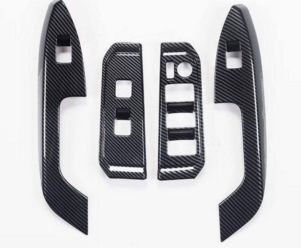 For TOYOTA Land Cruiser LC300 2023-2024 Glass lifting panel ABS Plastic 4PCS