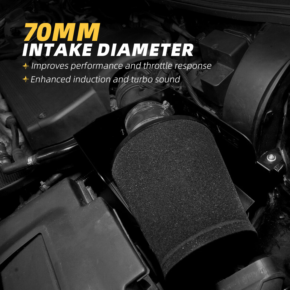 Air Induction Intake Kit Filter For VW Golf MK4 GTI TT Audi A3 Leon 1.8T Engines