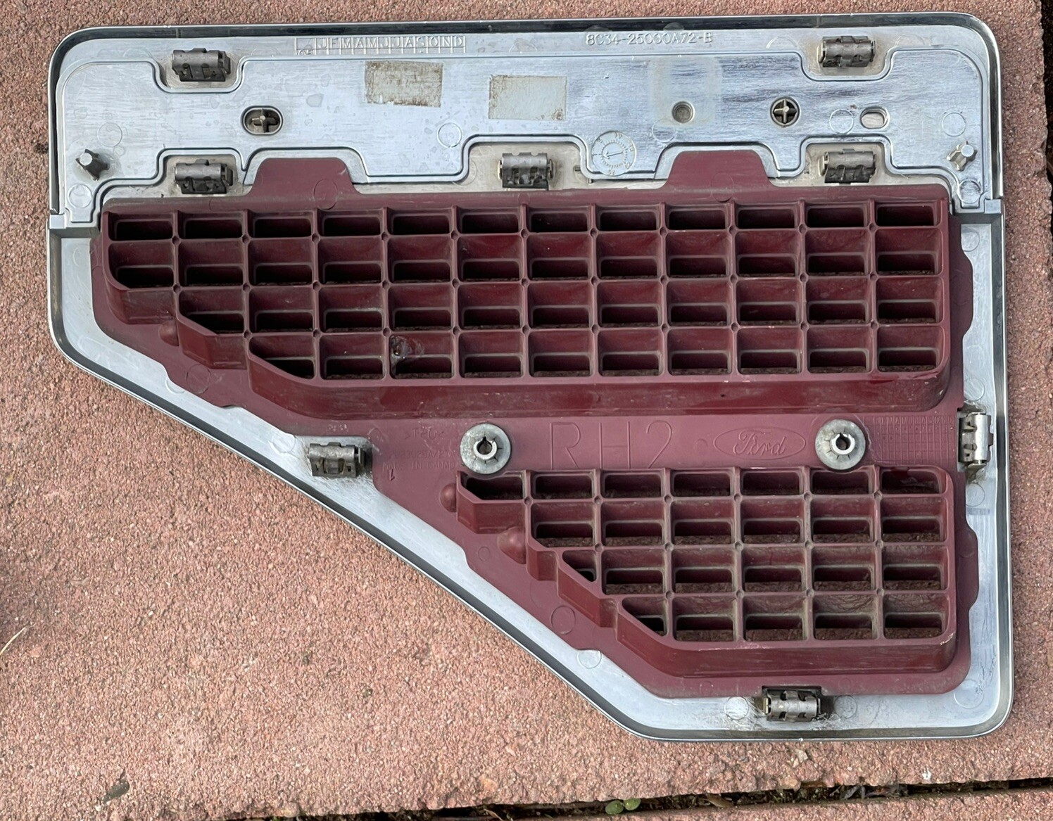 2008/10 Ford F250 XLT Super Duty V8 Pwr Stroke Fender Logo Vent NICE RIGHT PASS