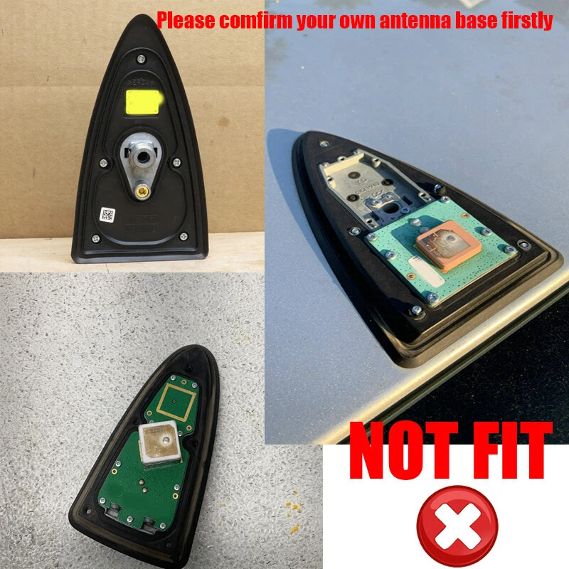 US For 2015 2016 17-2020 Kia Optima Antenna Cover Roof Fin 96219D5000EBQK White