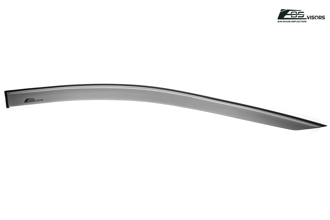 For 19-Up Kia Forte Sedan | EOS Visors JDM Tape-On Side Window Vent Rain Guards