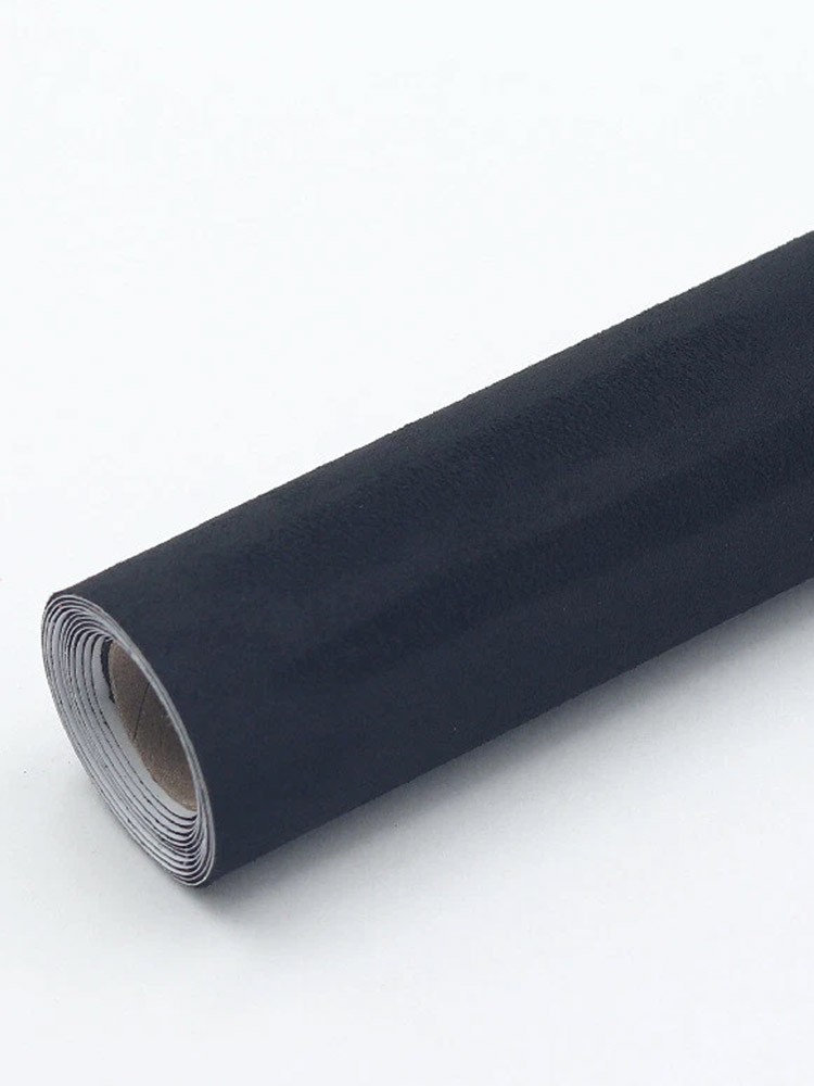 30*150cm Black Self Adhesive Suede Fabric Velvet Liner Roll for Car Interior