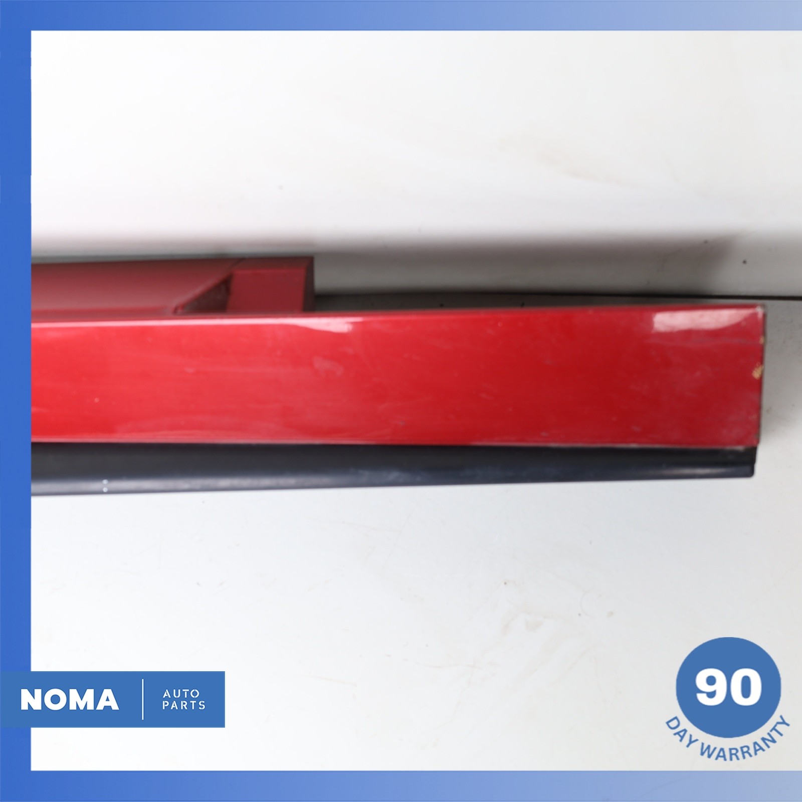 17-20 Jaguar X760 XE Sport Right Side Skirt Rocker Molding Panel Red OEM