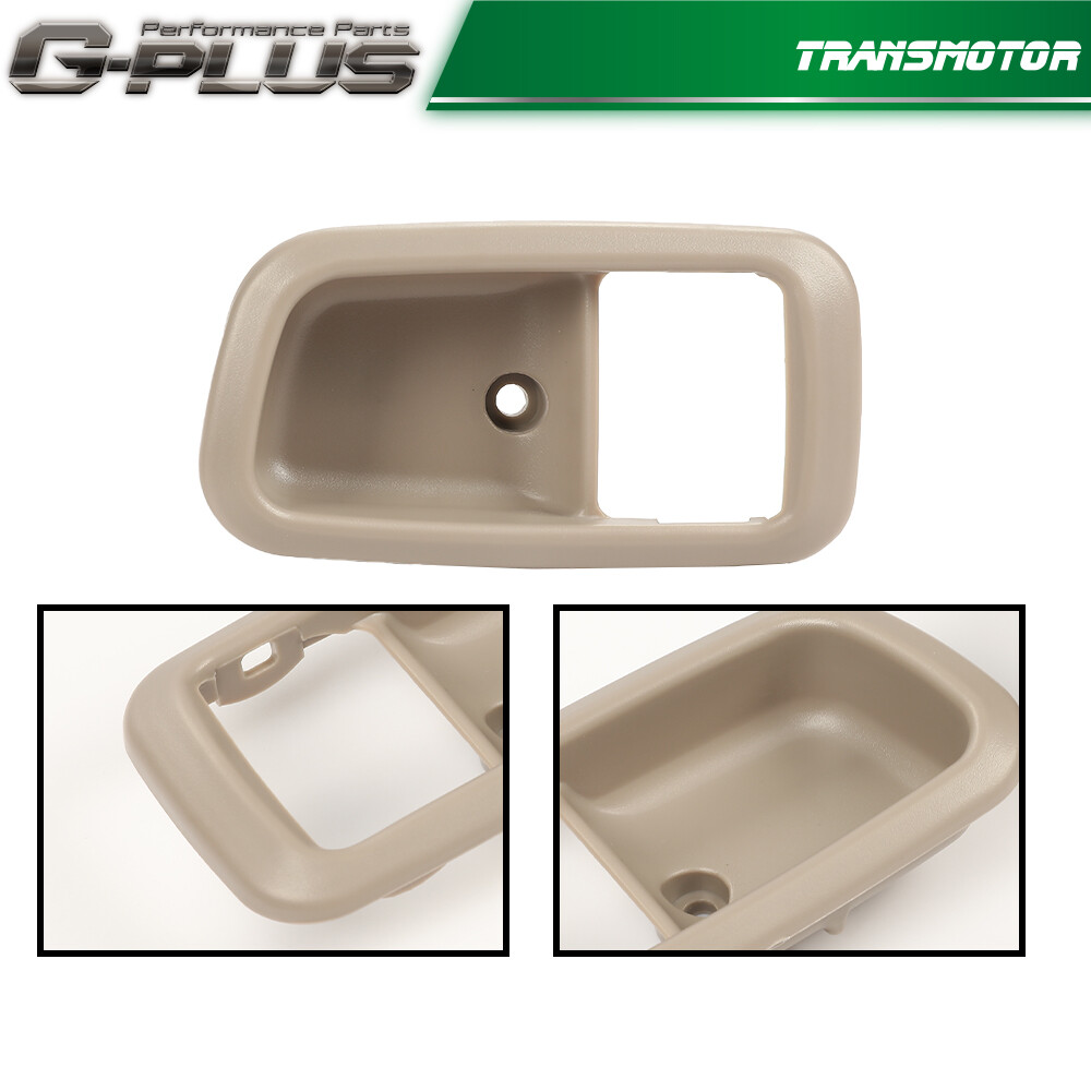 Fit For 2000-2006 Toyota Tundra Beige Interior Door Handle Trim Front LH&RH Side