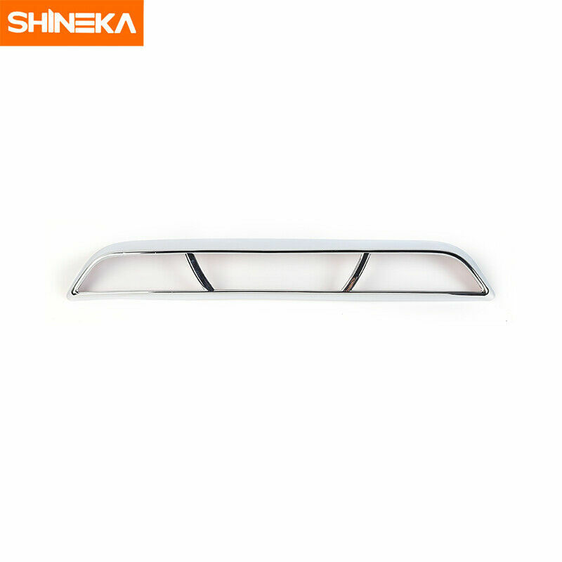 Chrome Rear High Brake Light Lamp Decor Trim Cover Bezel for Ford F150 2015-2019