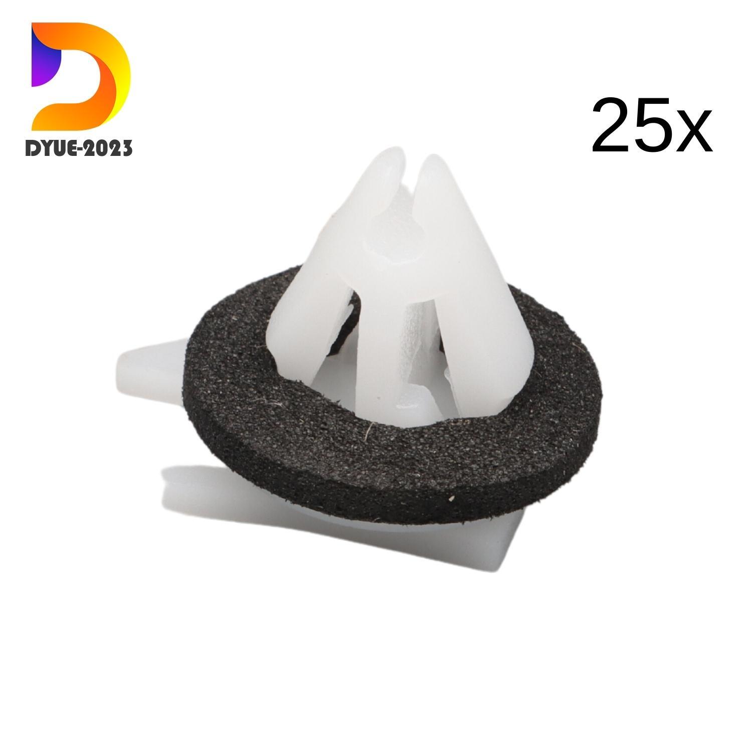 25 x Moulding Clip with Seal for Chevrolet Silverado 1500 2.7L 4.3L 5.3L 6.2L
