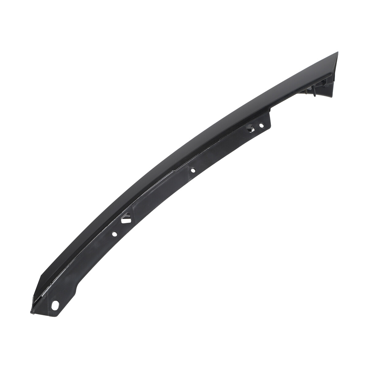 Glossy Black Front Headlight Eyelid Molding Trim Strip For 2019 2020 Honda Civic