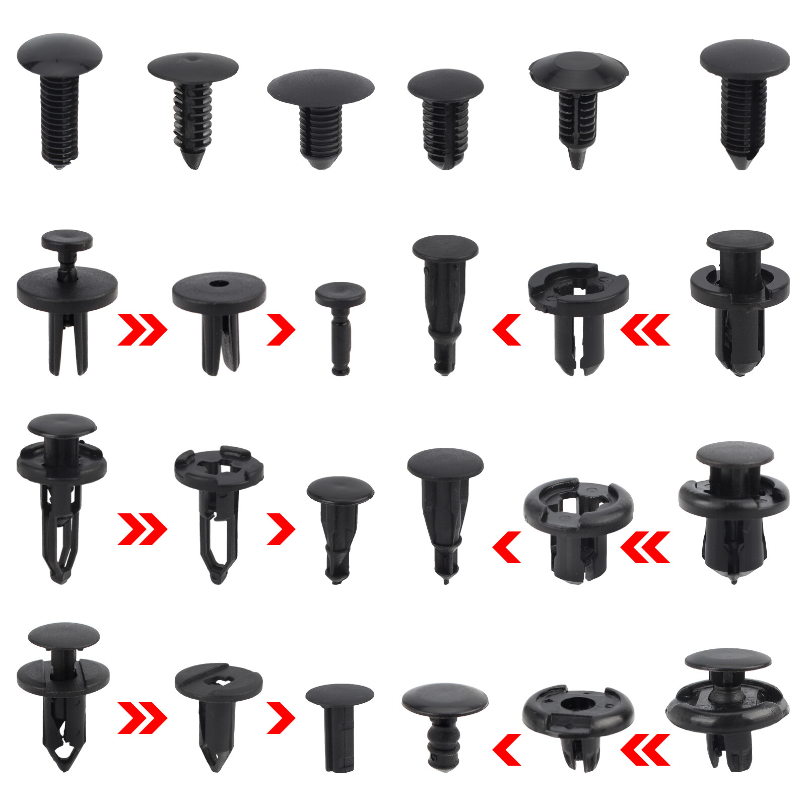 For Honda Fit Odyssey Pilot Prelude S2000 Ridgeline Fasteners Retainers Clips