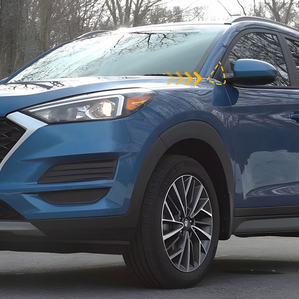 Mirror Corner Fender Trim Molding For 2016-2020 Hyundai Tucson Left & Right EPPE