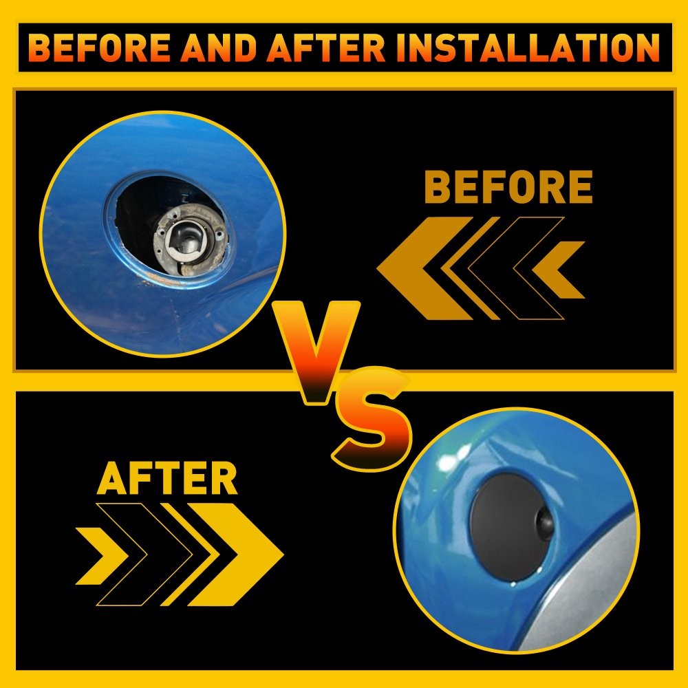 Fuel Gas Tank Lid Filler Cap Door For Ford F-150 2009-2014 F150 9L3Z-99405A26-AA