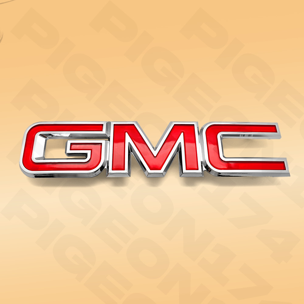 2007-2013 Grille Emblem For GMC Yukon Acadia Front Nameplate Letter Badge Chrome