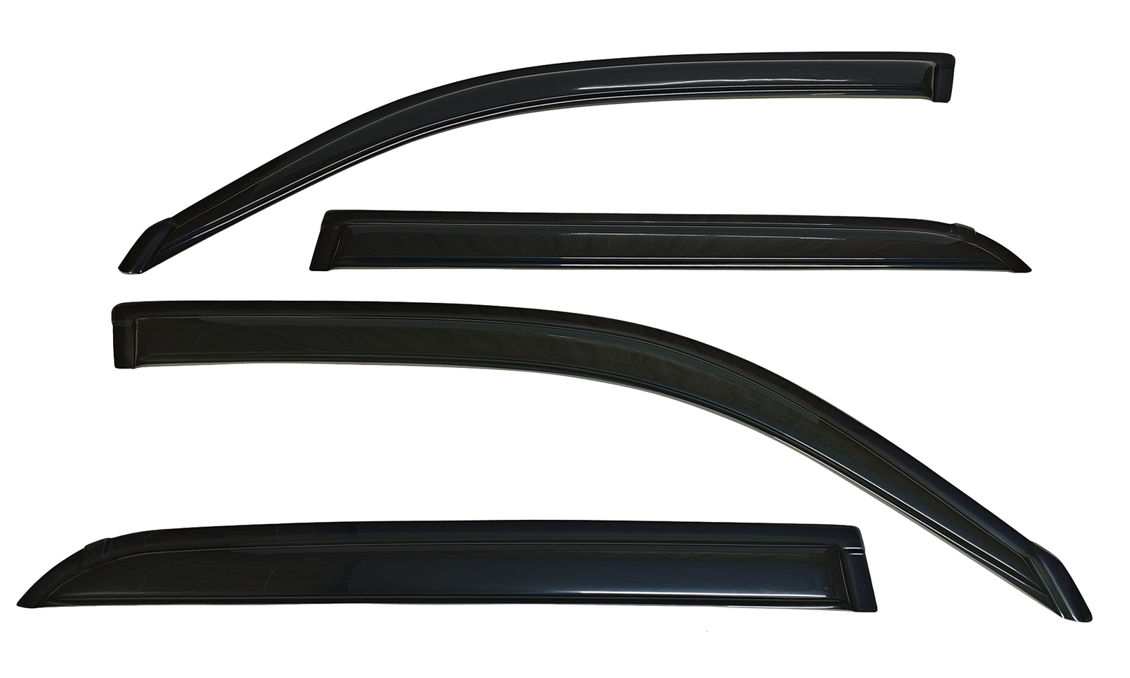 Fit 2001-2007 Toyota Sequoia Window Visors Sun Vent Shade Rain Wind Guards Smoke