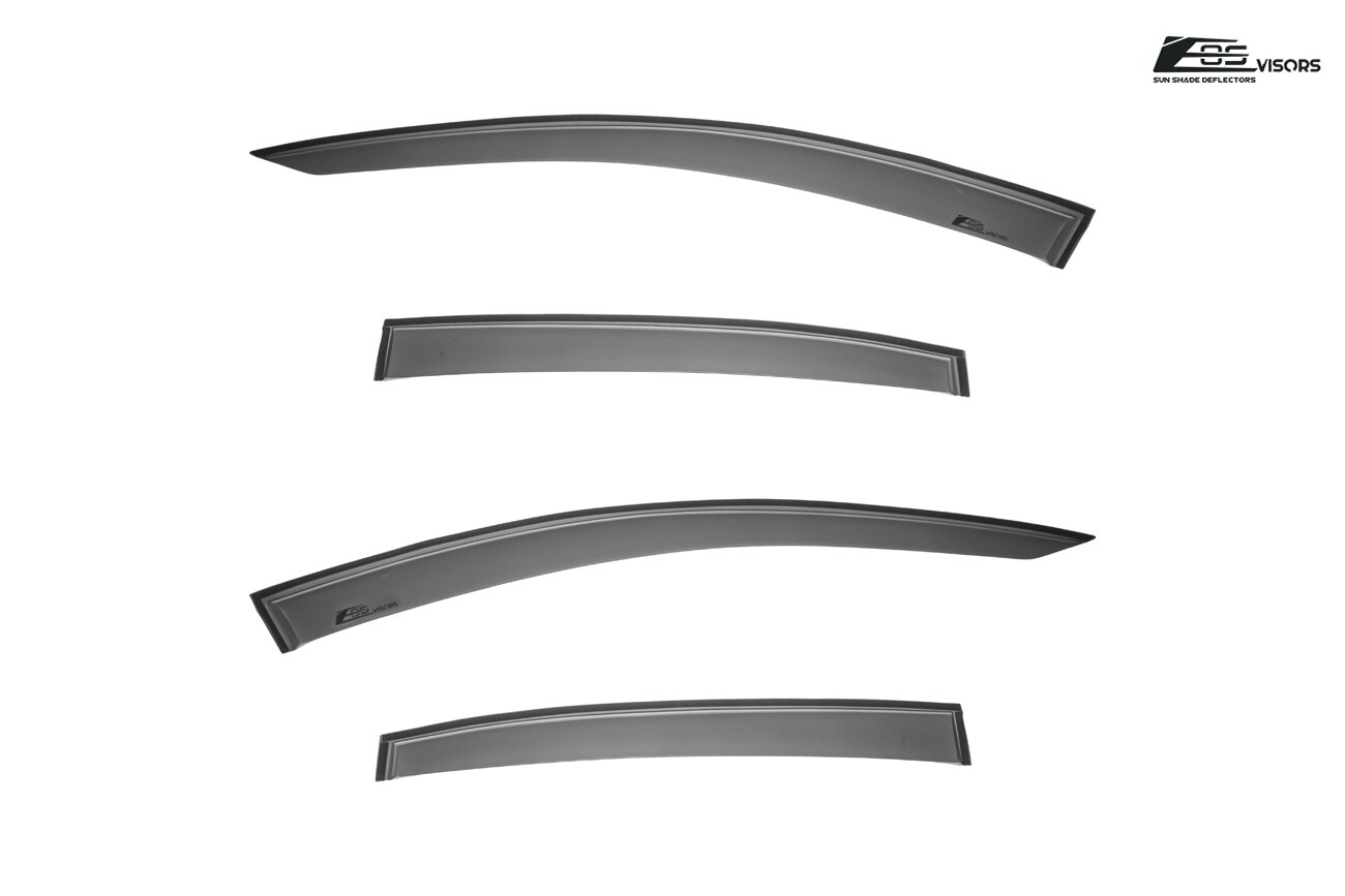 EOS Visors For 14-17 Chevy SS Tape On Style Side Vents Window Visors Rain Guards