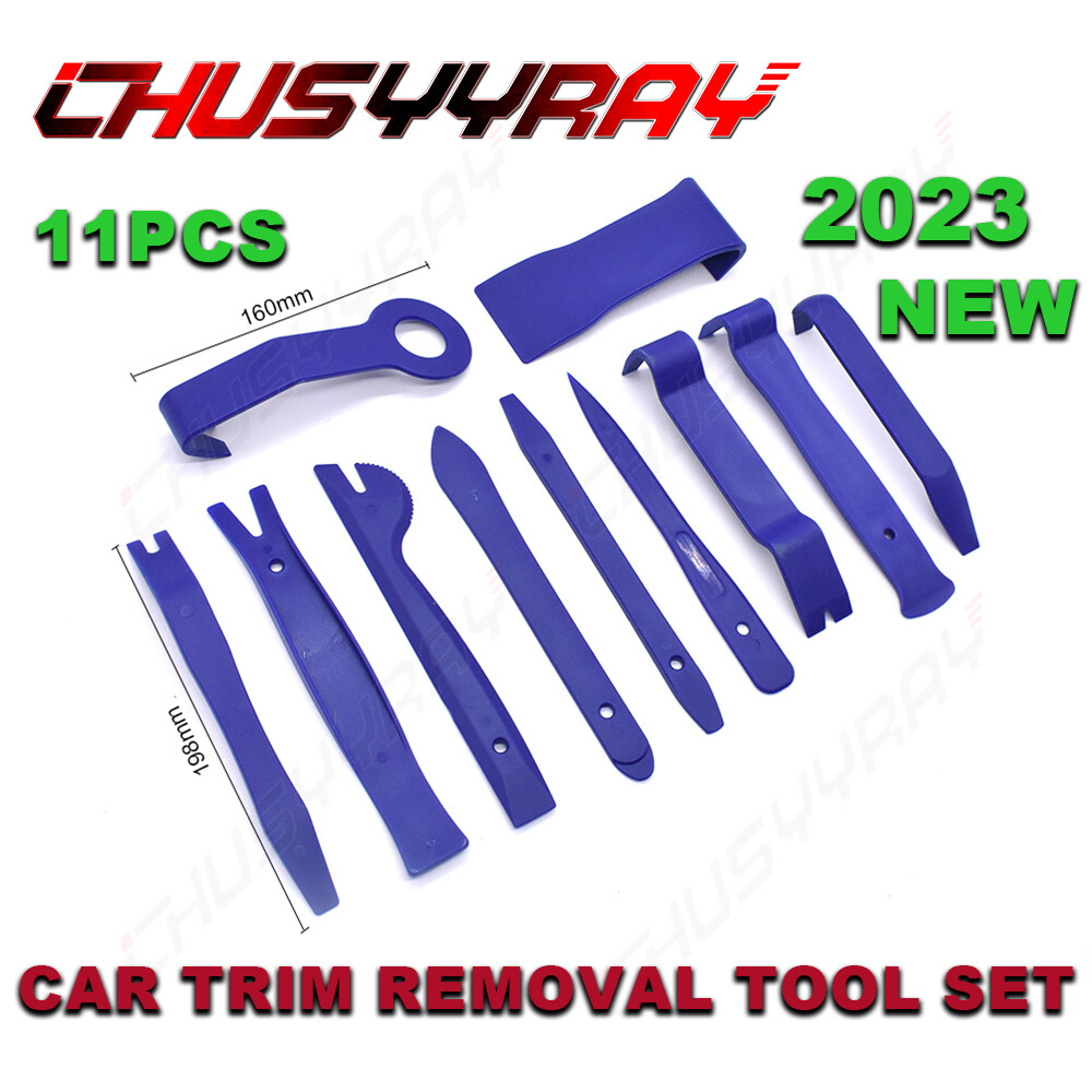 11Pcs Plastic Universal Panel Removal Open Pry Car Accessories Tools Trim Kit